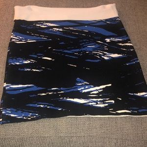 BCBGmaxazria  bandage multicolored skirt
